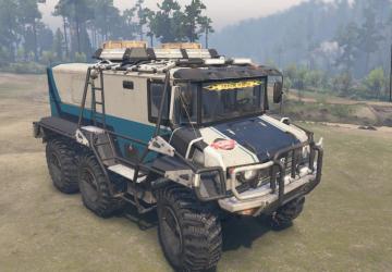 Burlak_6x6 version 1 for SpinTires (v03.03.16 и выше)
