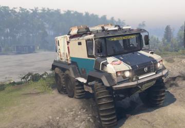Burlak_6x6 version 1 for SpinTires (v03.03.16 и выше)