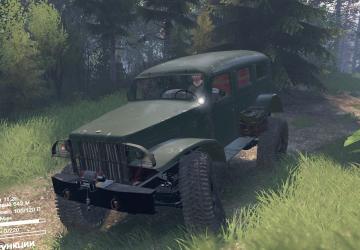 Dodge WC53 Carryall 4x4 1943 version 1.0.0 for SpinTires (v03.03.16)