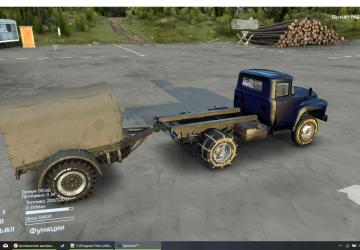 Tow Hitch for Default ZIL-130 version 1.0 for SpinTires (v03.03.16)