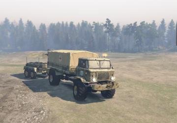 GAZ-66RS Baba Yaga version 1 for SpinTires (v03.03.16)