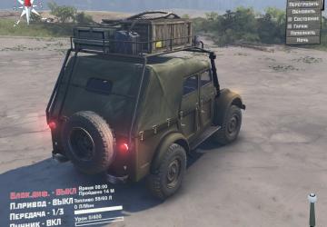 GAZ 69 version 0.9 for SpinTires (v03.03.16)