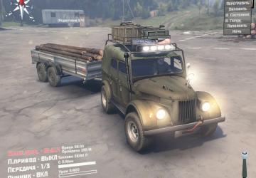 GAZ 69 version 0.9 for SpinTires (v03.03.16)