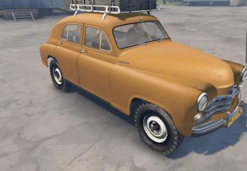 GAZ-72M version 1 for SpinTires (v03.03.16  и выше)