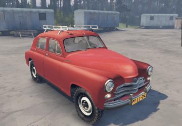 GAZ-72M version 1 for SpinTires (v03.03.16  и выше)