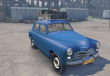 GAZ-72M version 1 for SpinTires (v03.03.16  и выше)