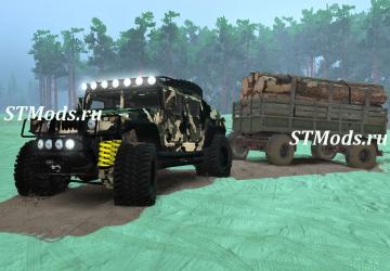 HMMWVE v5M version 1.0 for SpinTires (v1.4х)