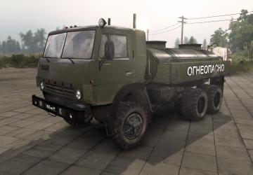KamAZ-4310 Twin Turbo version 26.04.17 for SpinTires (v1.3.7)
