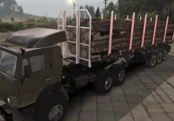 KamAZ-4310 Twin Turbo version 26.04.17 for SpinTires (v1.3.7)