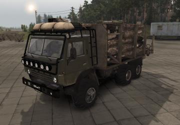 KamAZ-4310 Twin Turbo version 26.04.17 for SpinTires (v1.3.7)