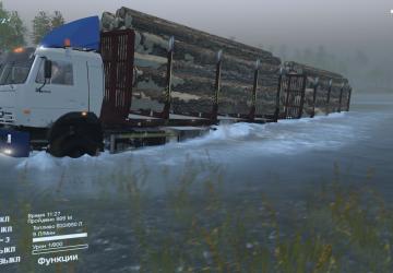 KamAZ 43115 long version 1 for SpinTires (v03.03.16)