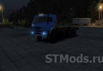 KamAZ 43118 Overhaul version 1.0 for SpinTires (v1.7.1)