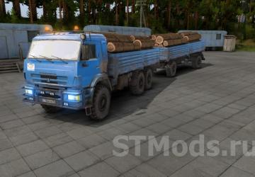 KamAZ 43118 Overhaul version 1.0 for SpinTires (v1.7.1)