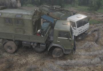 KamAZ-4325 (4x2) version 1 for SpinTires (v03.03.16)