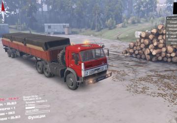 Kamaz 5410 6x6 Default Replacement version 1.1 for SpinTires (v03.03.16)