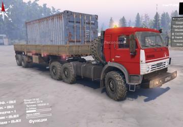 Kamaz 5410 6x6 Default Replacement version 1.1 for SpinTires (v03.03.16)