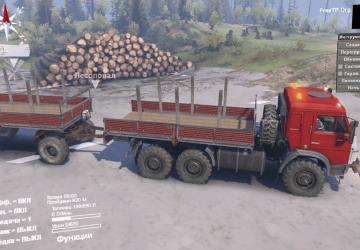 Kamaz 5410 6x6 Default Replacement version 1.1 for SpinTires (v03.03.16)