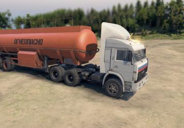 KamAZ-54115 Truckers 1 version 1.0 for SpinTires (v03.03.16)