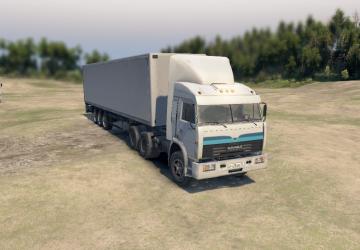 KamAZ-54115 Truckers 1 version 1.0 for SpinTires (v03.03.16)