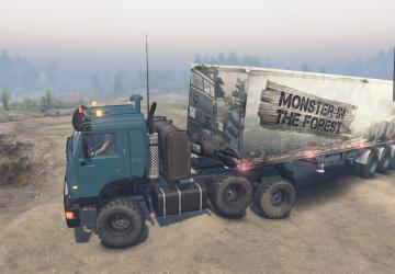 KamAZ-54115 YaMZ-238 version 1 for SpinTires (v03.03.16)