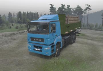Kamaz-5490/65206 version 1 for SpinTires (v03.03.16)