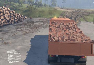 KamAZ-55111 Dump Truck Remodel version 1 for SpinTires (v03.03.16)