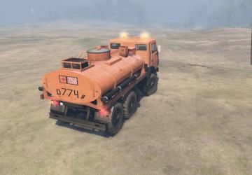 KamAZ-55111 Dump Truck Remodel version 1 for SpinTires (v03.03.16)