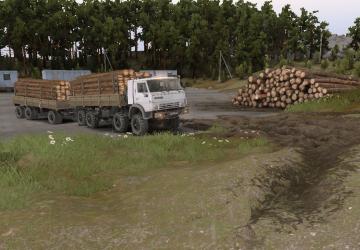 Kamaz-6350 version 1 for SpinTires (v1.6.1)