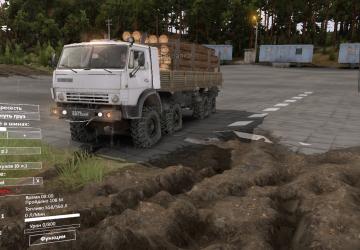 Kamaz-6350 version 1 for SpinTires (v1.6.1)