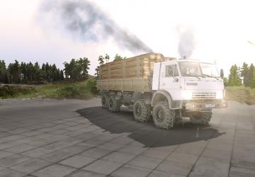 Kamaz-6350 version 1 for SpinTires (v1.6.1)