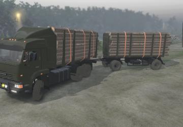 KamAZ-65225 version 1 for SpinTires (v03.03.16)