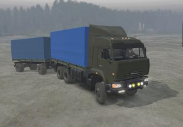 KamAZ-65225 version 1 for SpinTires (v03.03.16)