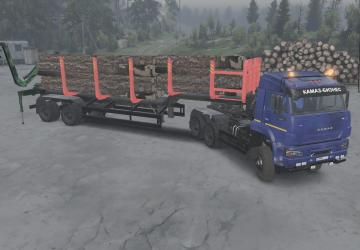 KAMAZ 65225 and 65228 version 1 for SpinTires (v03.03.16)