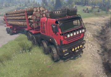 Kamaz 65228 version 1 for SpinTires (v03.03.16)