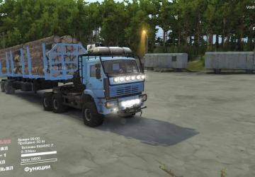 Kamaz 6522 version 1.0 for SpinTires (v03.03.16)