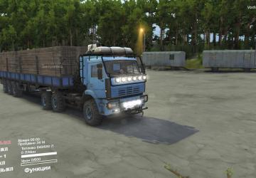 Kamaz 6522 version 1.0 for SpinTires (v03.03.16)