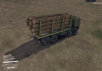 Kamaz 6560 version 1.1 for SpinTires (v03.03.16 - v1.6.1)