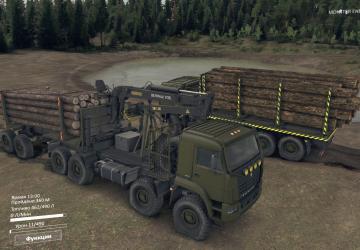 Kamaz 6560 version 1.1 for SpinTires (v03.03.16 - v1.6.1)