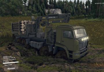 Kamaz 6560 version 1.1 for SpinTires (v03.03.16 - v1.6.1)