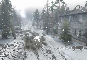 Map 10x10 Winter version 1.0 for SpinTires (v03.03.16)