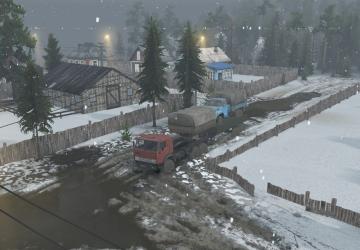 Map 10x10 Winter version 1.0 for SpinTires (v03.03.16)