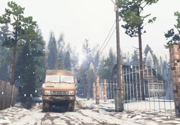 Map 10x10 Winter version 1.0 for SpinTires (v03.03.16)