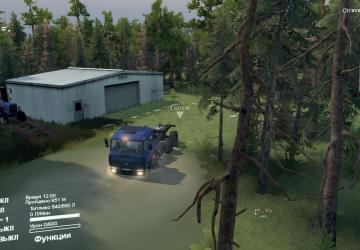 Big River Map version 1.0 for SpinTires (v03.03.16)