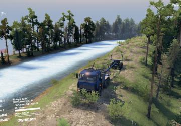 Big River Map version 1.0 for SpinTires (v03.03.16)