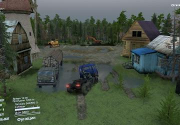 Big River Map version 1.0 for SpinTires (v03.03.16)