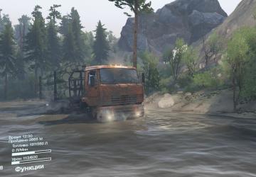 Gadyukino Village Map version 1.0.1 for SpinTires (v03.03.16 и выше)