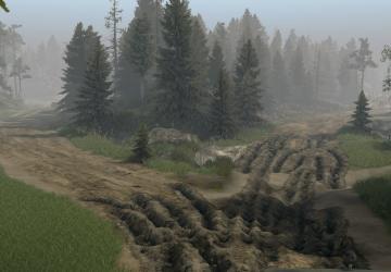 Two Lakes Map version 1.1 for SpinTires (v03.03.16)