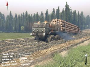 Map «Christmas trees» version 2.2 for SpinTires (v03.03.16)