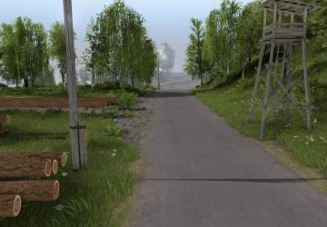 February Roads Map version 1.0 for SpinTires (v1.7.1)