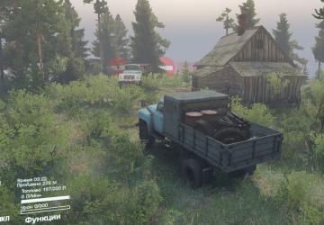 GAZonovskaya Map version 1.0.0 for SpinTires (v03.03.16)
